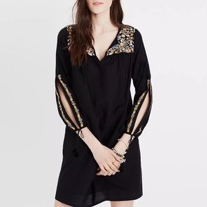 New Madewell Slit Sleeve Dress